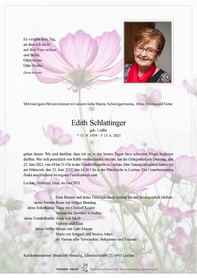 Edith Schlattinger